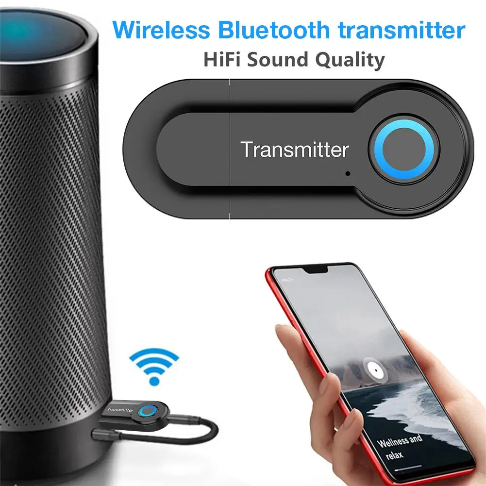 USB Bluetooth Transmitter Wireless Audio Connector Bluetooth Adapter 5.0 TV Computer Bluetooth Transmitter