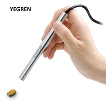 200X цифровой микроскоп светодиодный USB микроскоп Эндоскоп камера зум видео микроскоп 0.3MP тестирование волос кожи электронный микроскоп