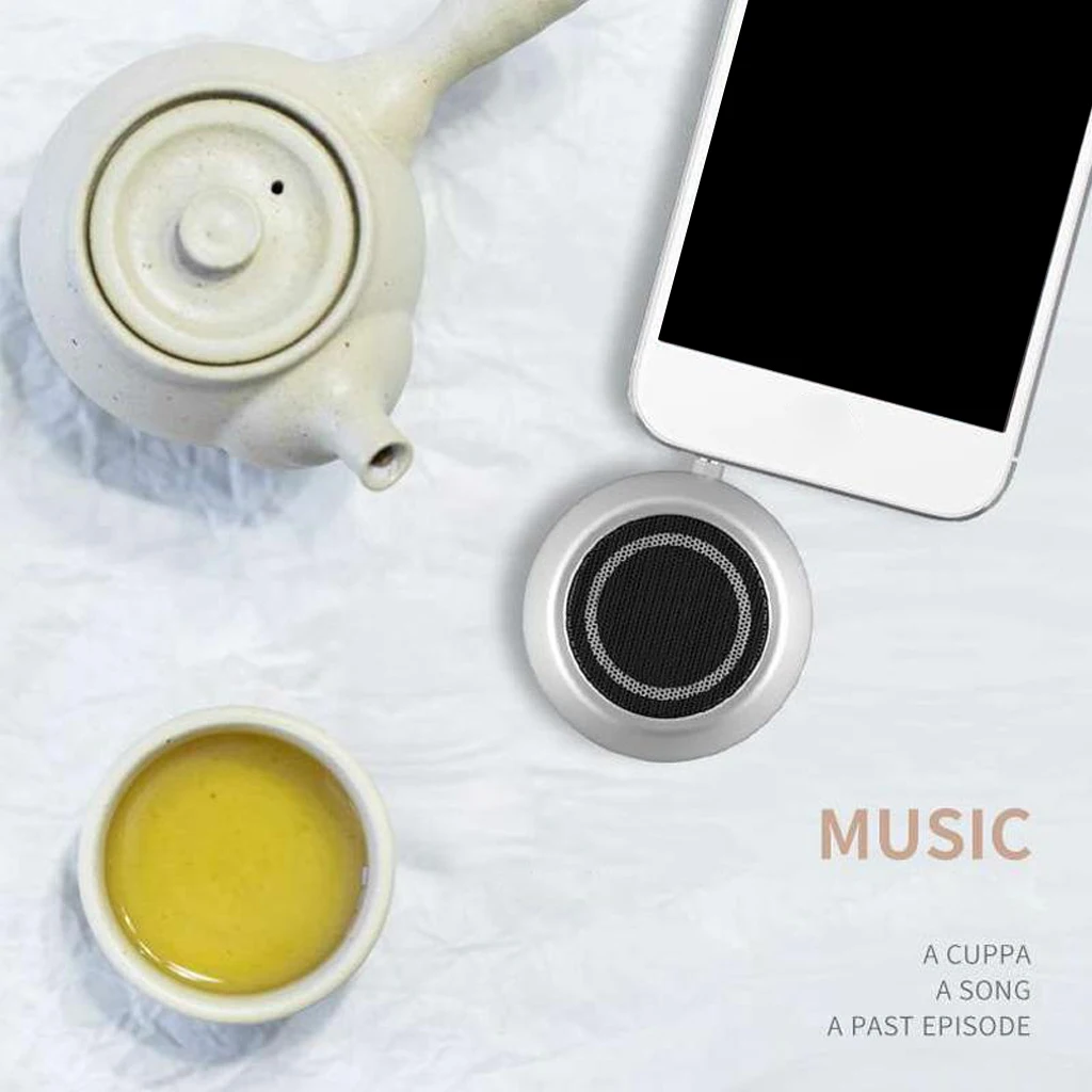 Portable Mini Speaker 3W 3.5mm AUX Jack Music Audio Player for Phone Notebook Tablet Fashion ultra small fuselage