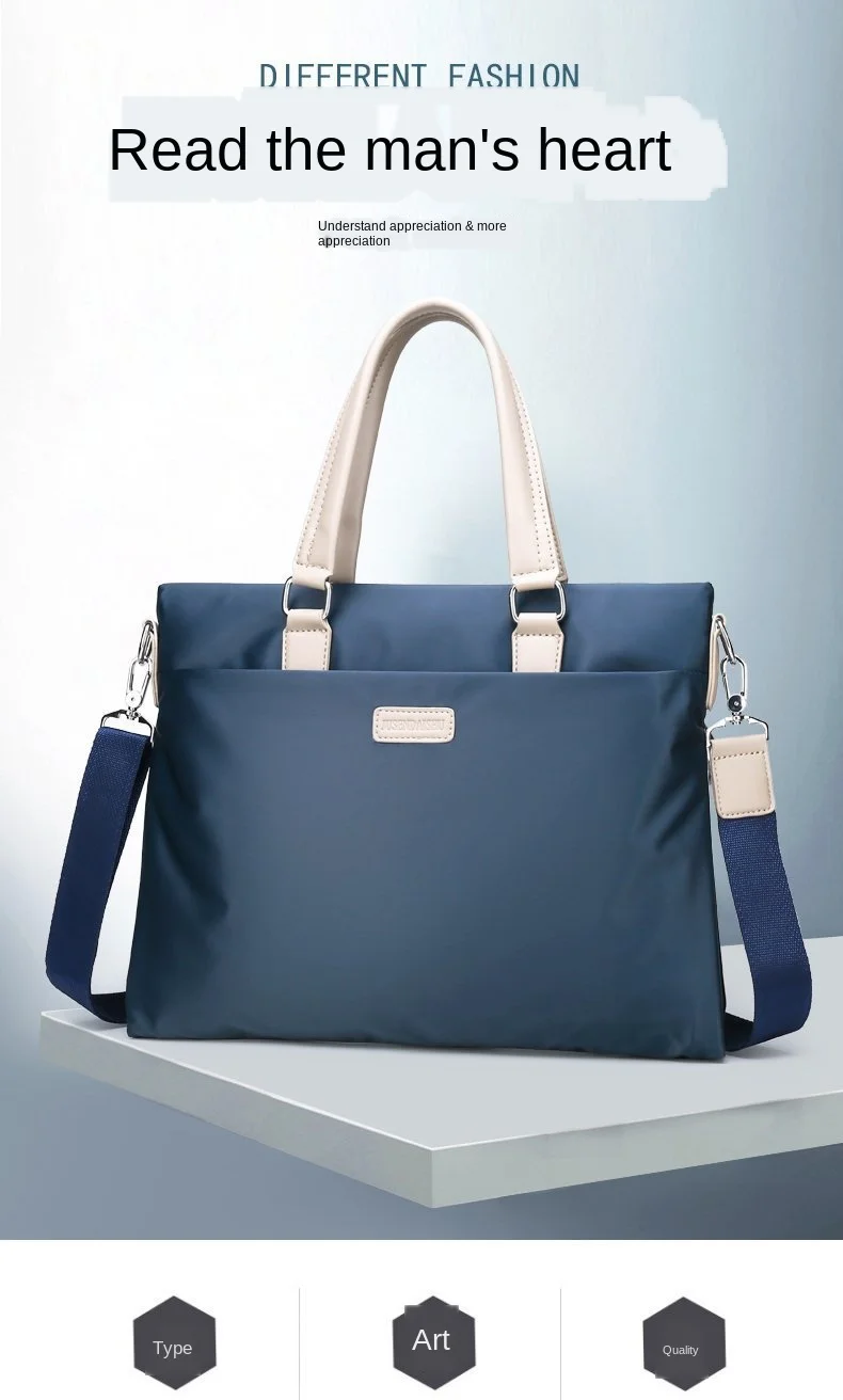 Bolsa masculina nova bolsa masculina grande capacidade
