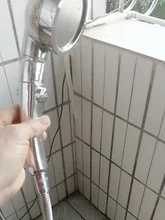 Shower-Head Stop-Button Rotating Water-Pressure Adjustable Degrees 360 with 3-Mode