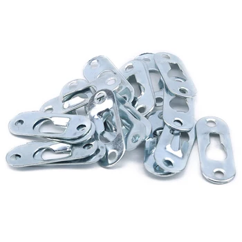 

20pcs/pack High Quality 40mm x 15mm Metal Keyhole Fastening Accessories Convex Frame Cabinet Household Hardware Accessories