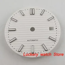 29,8 мм без логотипа белый циферблат подходит для 2824 2836 Miyota 8215 821A Mingzhu 2813 автоматический movement-BP53