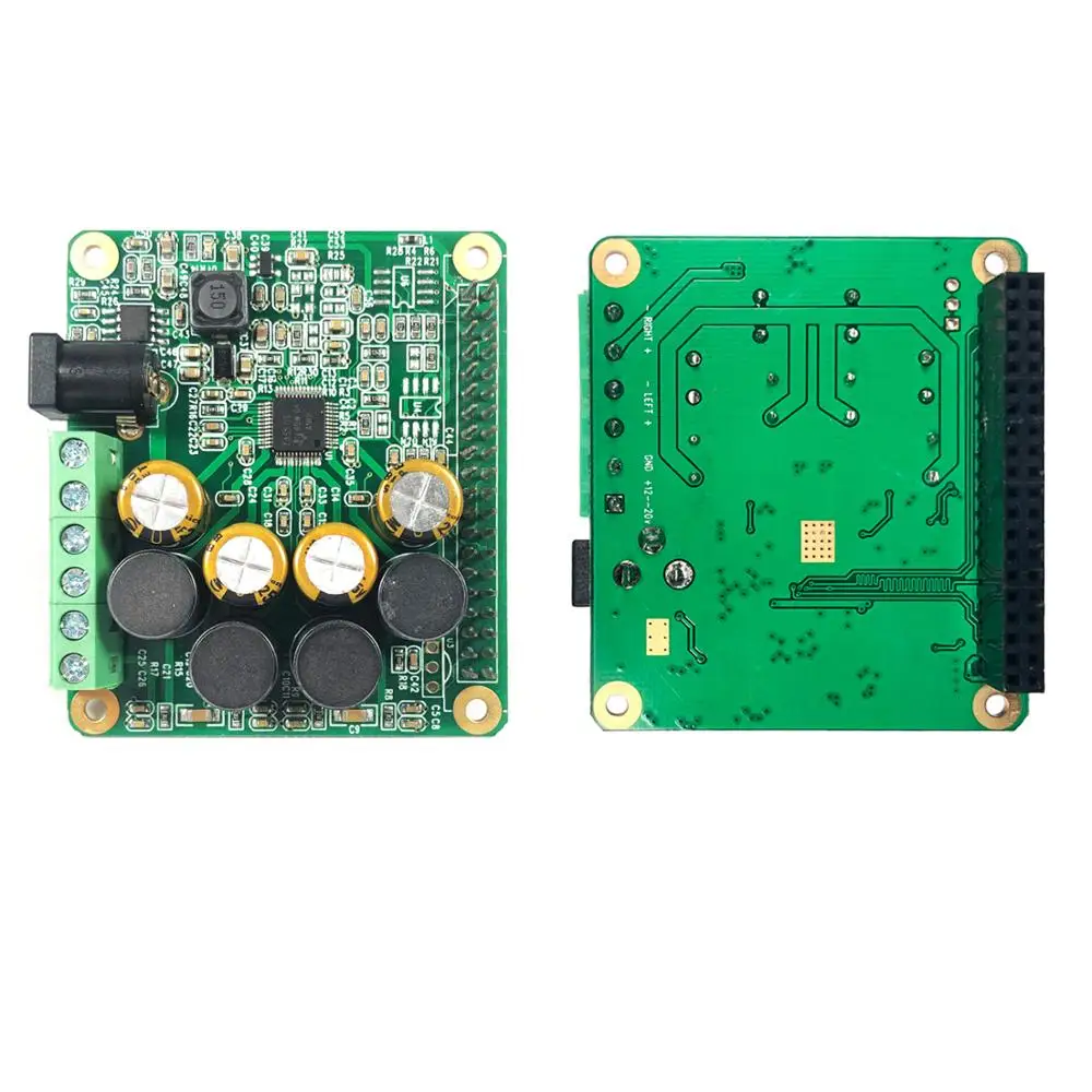 Rpi HiFi AMP Hat совместим с Raspberry Pi 4 Zero W 3B +|Аксессуары для демонстрационных стендов| |