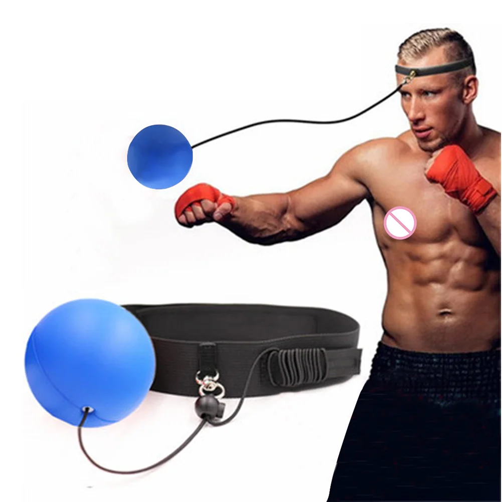 

Boxing Reflex Speed Punch Ball Sanda Boxer Raising Reaction Force Hand Eye Training Set Gym Training Equipment Adjustable