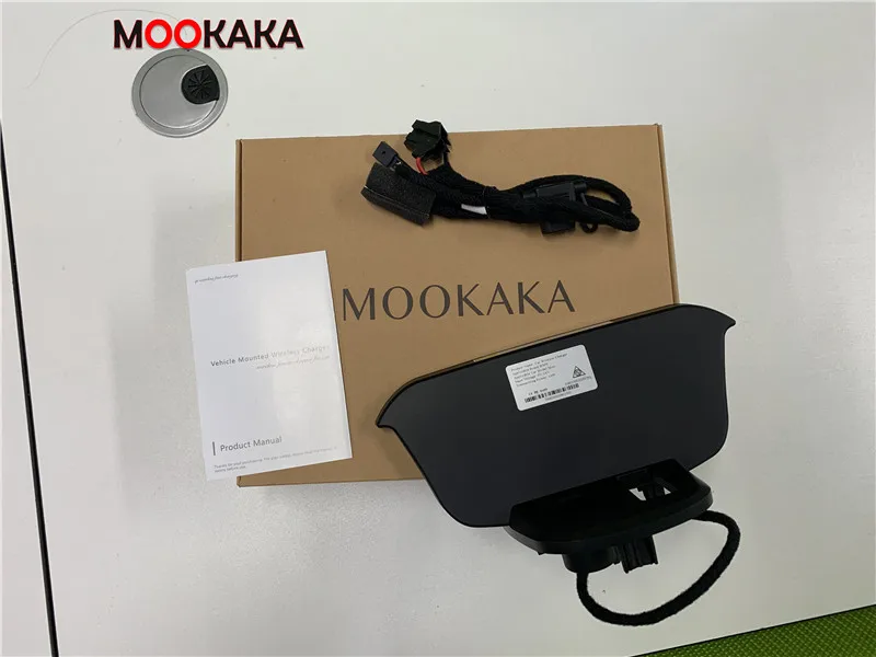 QI Car Wireless Charger Quick Charge for BMW MINI F55 F56 2017+ for Iphone Pro XR XS Huawei P30 Pro Infrared Sensor Phone Holder