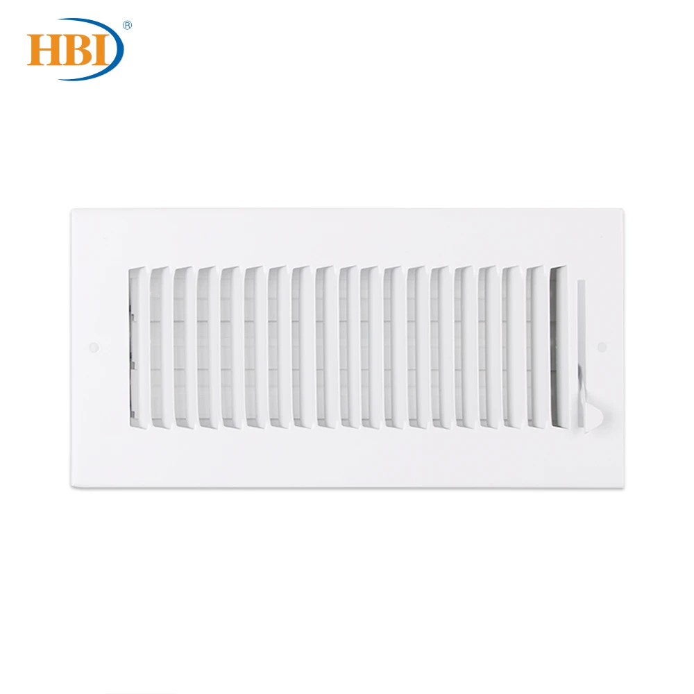 HBI 1Way W10 x H4 вентиляционная решетка с прямым лезвием клапан выхода воздуха регистр