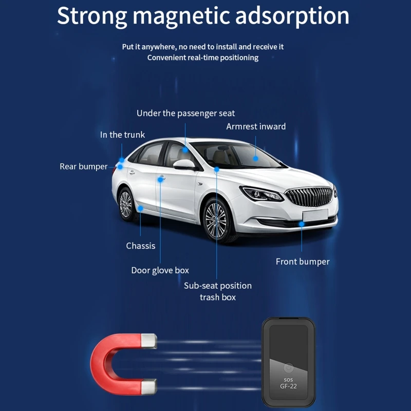 New GF22 Car GPS Tracker Strong Magnetic Small Location Tracking Device gps tracker gps locator gps car tracker