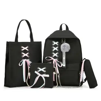 

Macarons Mochila Feminina Women Backpack Student Bookbag Waterproof Schoolbag Large Travel Bagpack Cute Shouder Bags Girl Rugzak