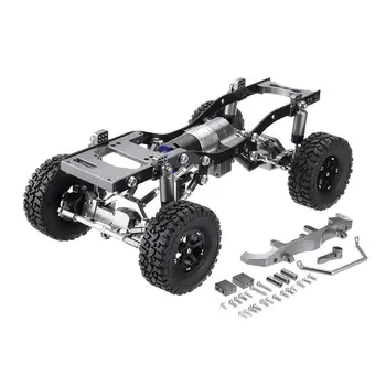 

WPL C14 C24 Metal RC Car Chassis Upgrade Parts Wheelbase Assembled Metal Frame for 1/16 RC Vehicle Models