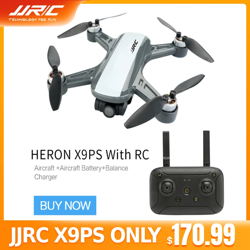 249g JJRC X9PS Heron GPS 5G WiFi 4K HD Camera 1504 Powerful Motor 21 Minutes FPV Racing Drone RC Quadcopter RTF Upgraded X9P | Игрушки и