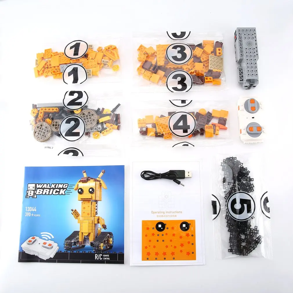 Legoing Creator Technic Movie Giraffe with Remote Control Electric Walking Bricks Car Building Blocks Legoings Best Gifts