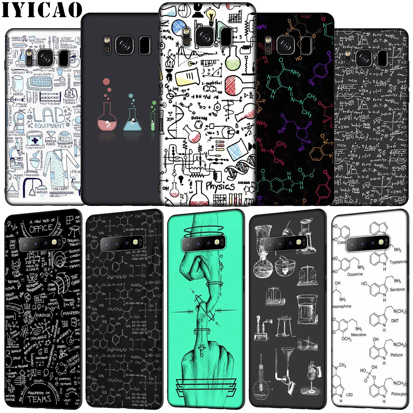 Мягкий силиконовый чехол IYICAO для телефона Samsung Galaxy S20 Ultra S10e S9 S8 Plus S6 S7 Edge S10 Lite |
