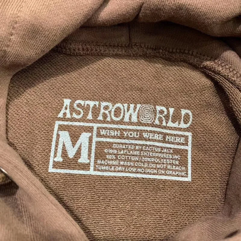 Трэвиса Скотта Governors Ball Astroworld Толстовка для женщин и мужчин толстовки для мужчин s 19FW хип-хоп ASTROWORLD пуловер