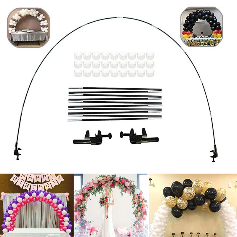 

New Wedding Decoration Kit Balloons Column Balloon Arch Holder Frame Stick Plastic Party Supply