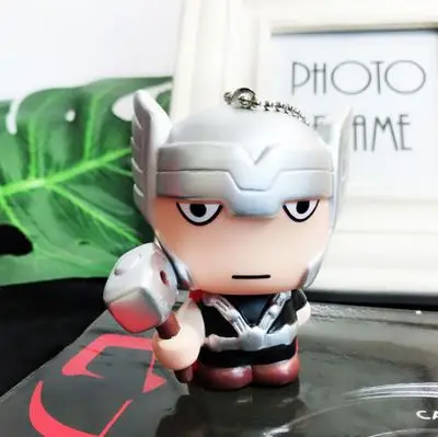Модные Новые поп игрушки брелок Marvel Капитан Америка Железный человек брелок Дети Чудо Женщины брелок сумка Подвеска ювелирные изделия - Цвет: Big21