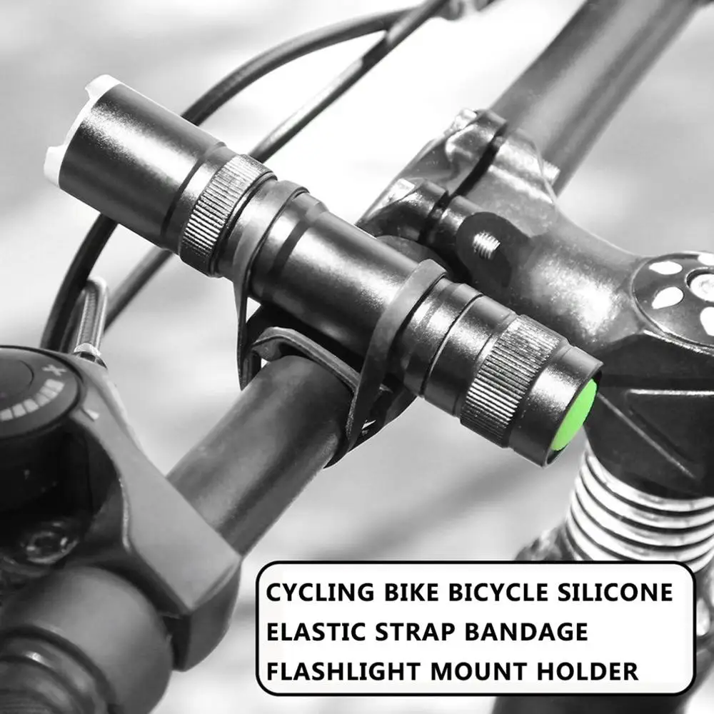 Clearance Cycling Bike Bicycle Silicone Elastic Strap Bandage Flashlight Mount Holder New Arrival 3 Clearance Cycling Bike Bicycle Silicone Elastic Strap Bandage Flashlight Mount Holder New Arrival 3