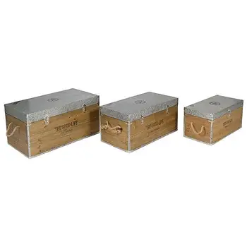 

Set of Chests Vintage (3 pcs) Mdf