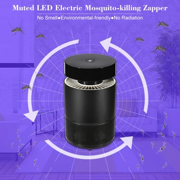 

Muted LED Electric Mosquito-killing Control Lamp Fly Pest Bug Insect Zapper Killer Trap LED Mosquito-killing Lamp For Home