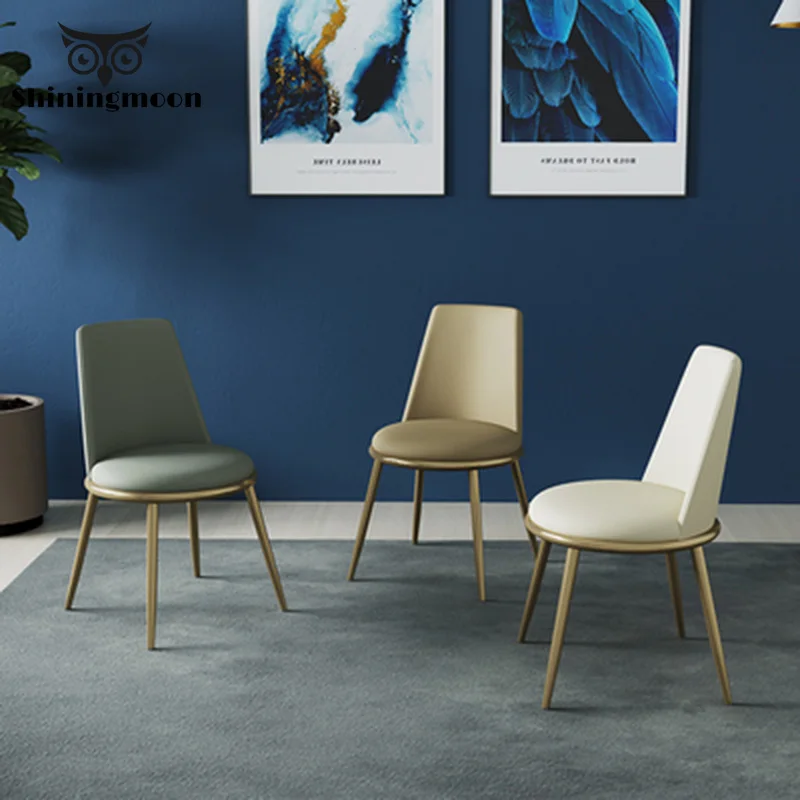 

Modern Fashion Soft Restaurant Dining Chair Office stool Meeting Computer Chair Family Bedroom Learning Lounge Chair cafe chair