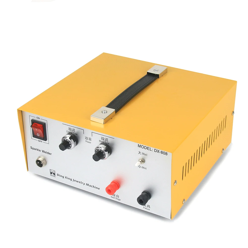 DX-80A 펄스 스폿 용접 핸드 헬드 레이저 스폿 용접기, 골드 실버 쥬얼리 가공 도구, 110V, 220V, 50Hz, 60Hz