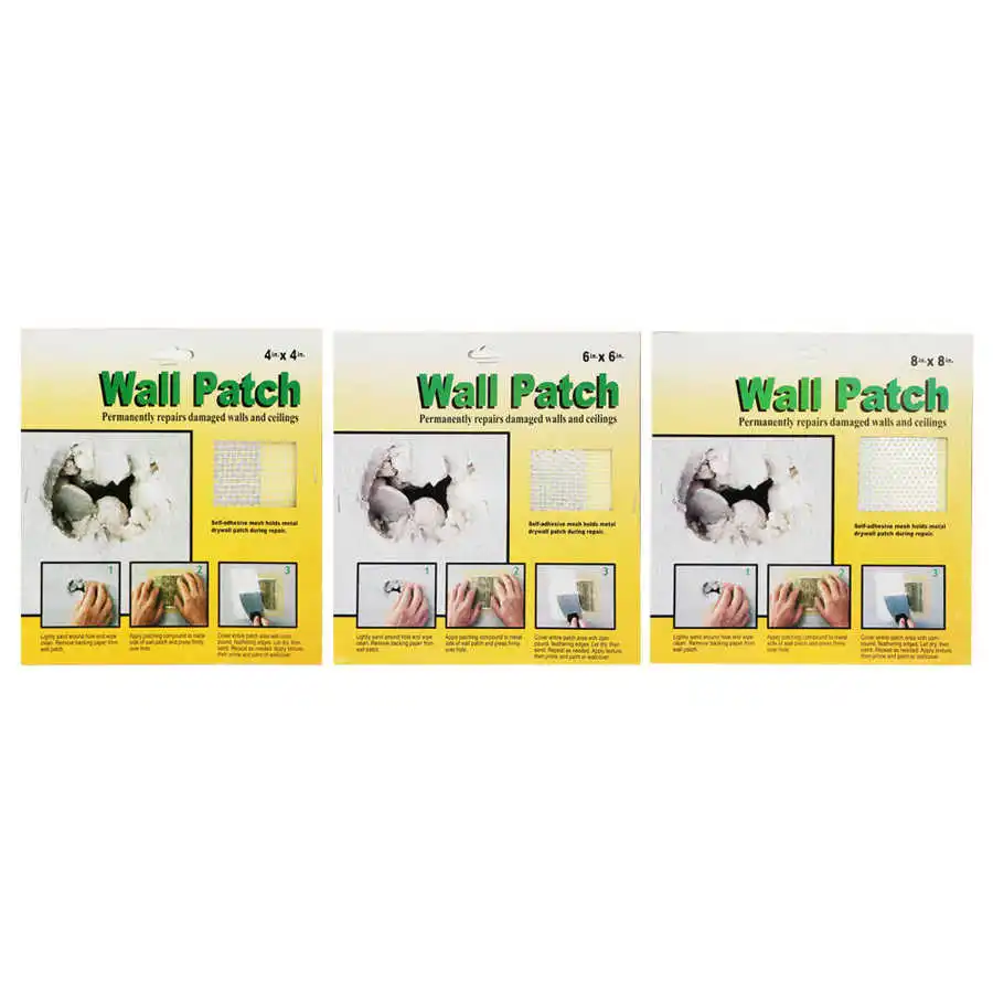 Наклейки на стену 5 шт. пластырь для ремонта стен из стекловолокна фиксация сухих