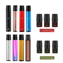 Весенний комплект испарителя SP2 Pod, аккумулятор 350 мА · ч с 2 мл картриджем для электронных сигарет, плоский комплект для Relx Pods