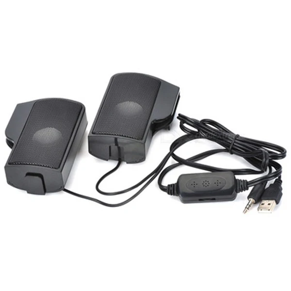 Портативная звуковая панель с клипсой и USB питанием для ноутбука ПК настольного
