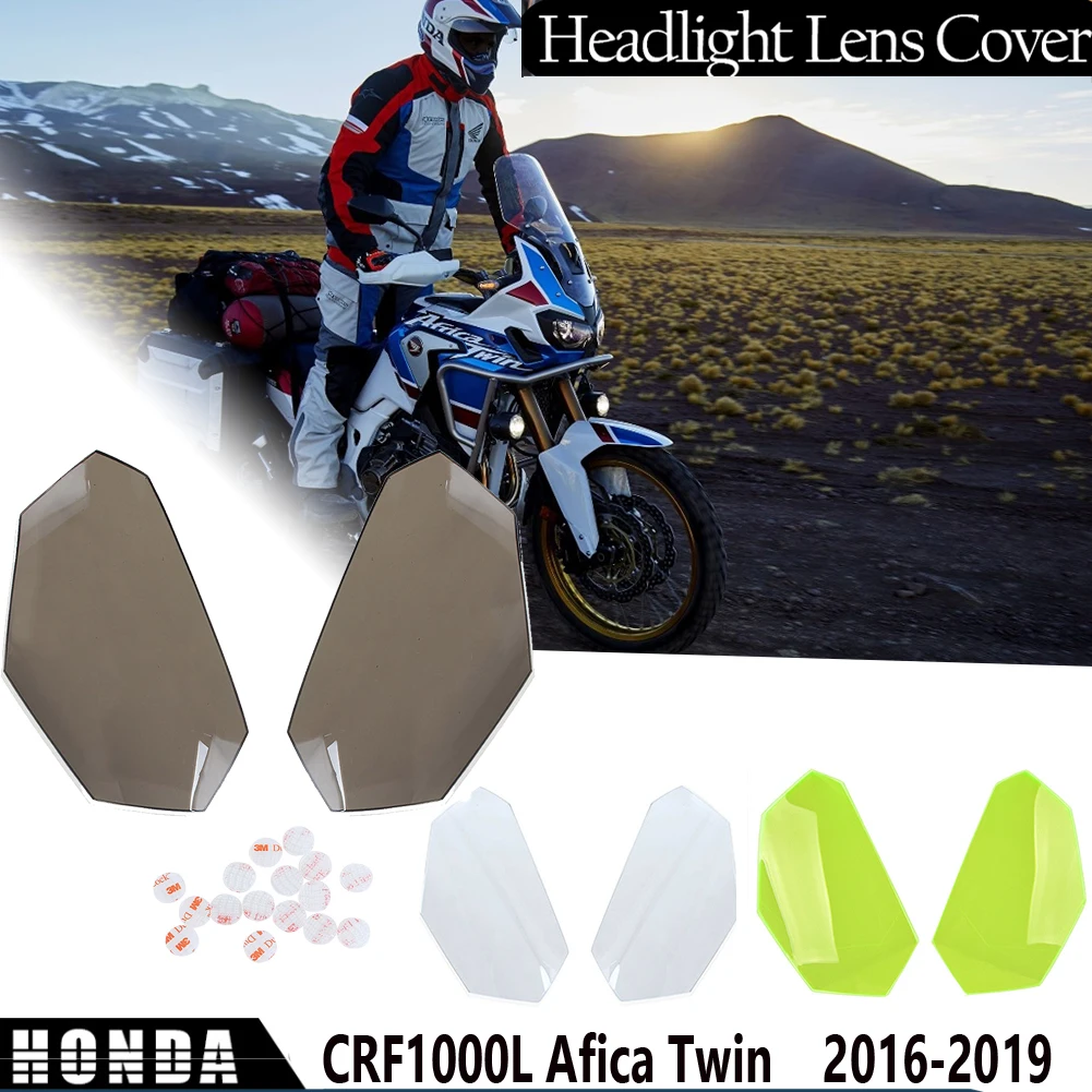 CRF1000L Защитная крышка для передней фары мотоцикла защита 2016 2019 Africa Twin Honda CRF 1000L 2017