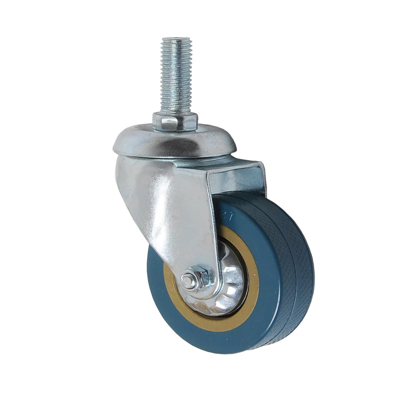 

PVC Casters 4pcs Casters Heavy Duty Pneumatic Caster Wheels No Noise Wheels DTT88