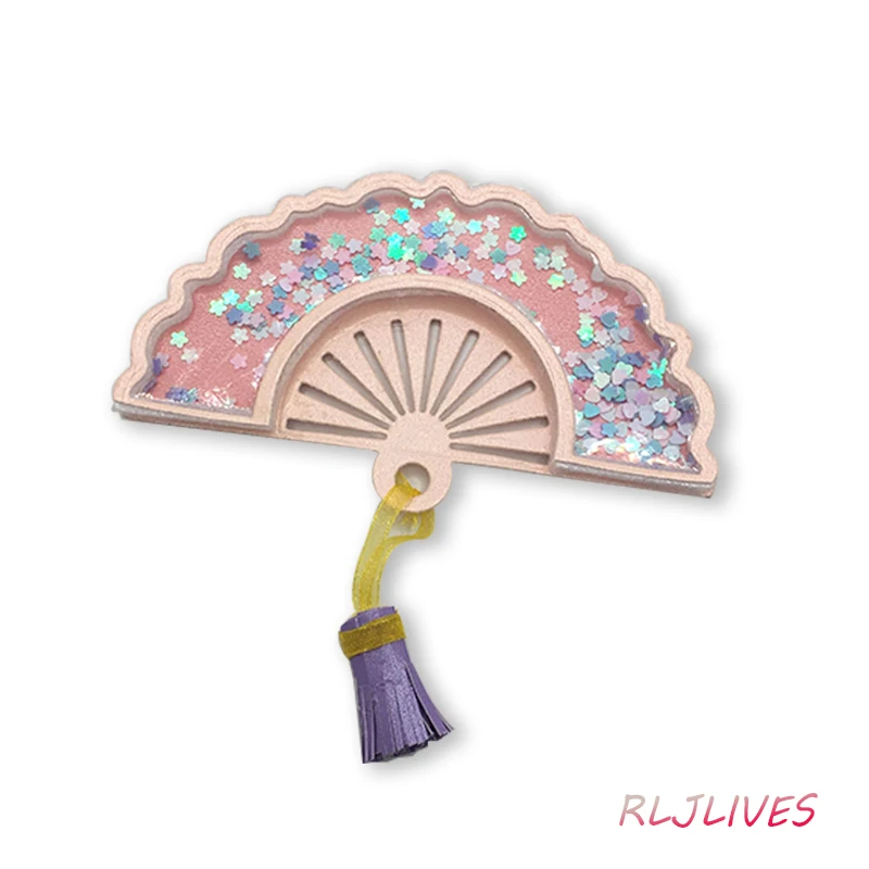 Fan Shaker Metall Stanzformen DIY Scrapbooking Karte Schablone Papier Handwerk handgemachte Album Handbuch Dekoration