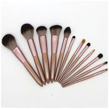 

Makeup Brushes Set 12pcs/lot Eye Make Up Brush Eyeshadow Blending Eyeliner Eyelash Eyebrow Cosmetic Kit Small grapes