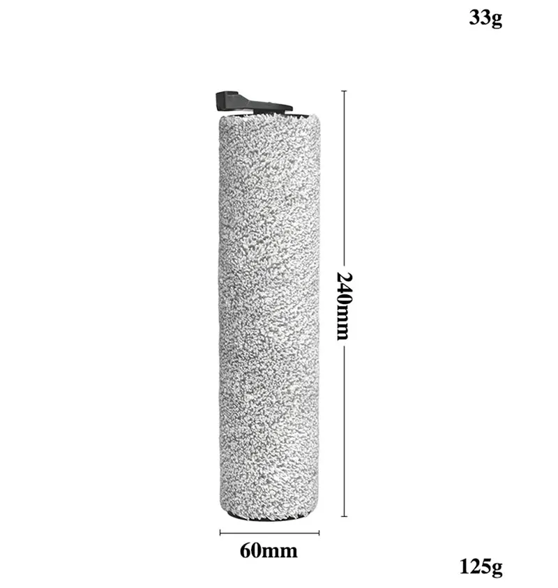 Escova de rolo de substituição e kit