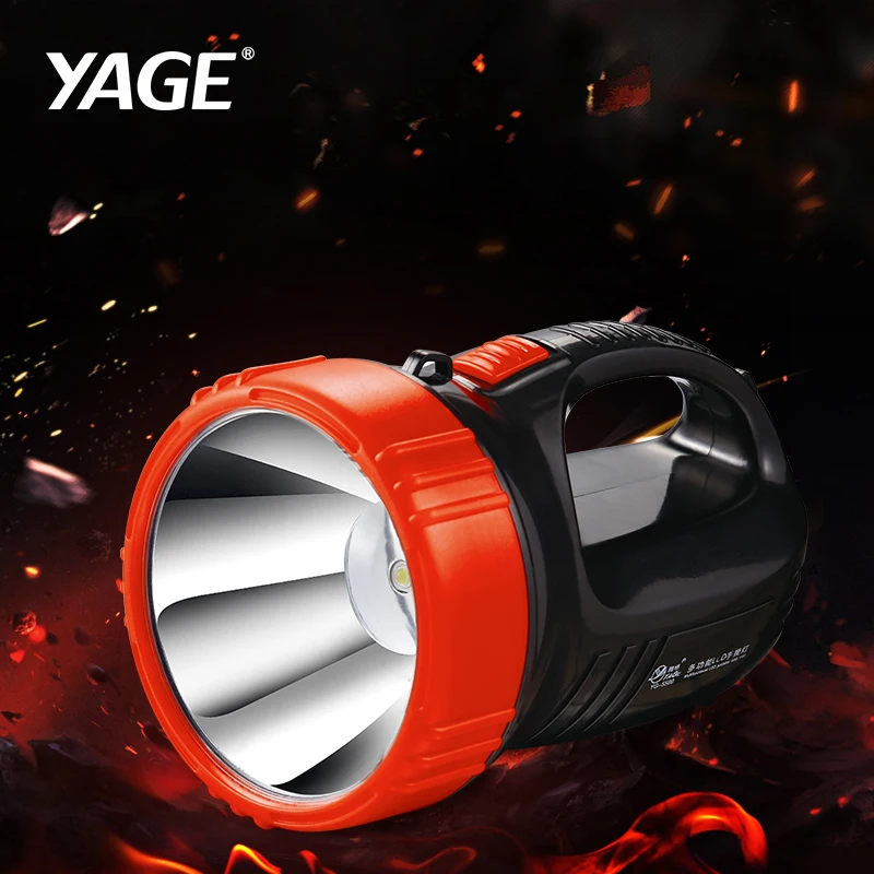 

YAGE portable light led spotlights camping lantern searchlight portable spotlight handheld touch lantern desk lamp light 2-modes