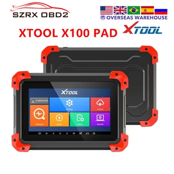 

XTOOL X100 PAD OBD2 Auto Key Programmer Diagnostic Scanner Automotive Code Reader IMMO EPB DPF BMS Reset Odometer Update online