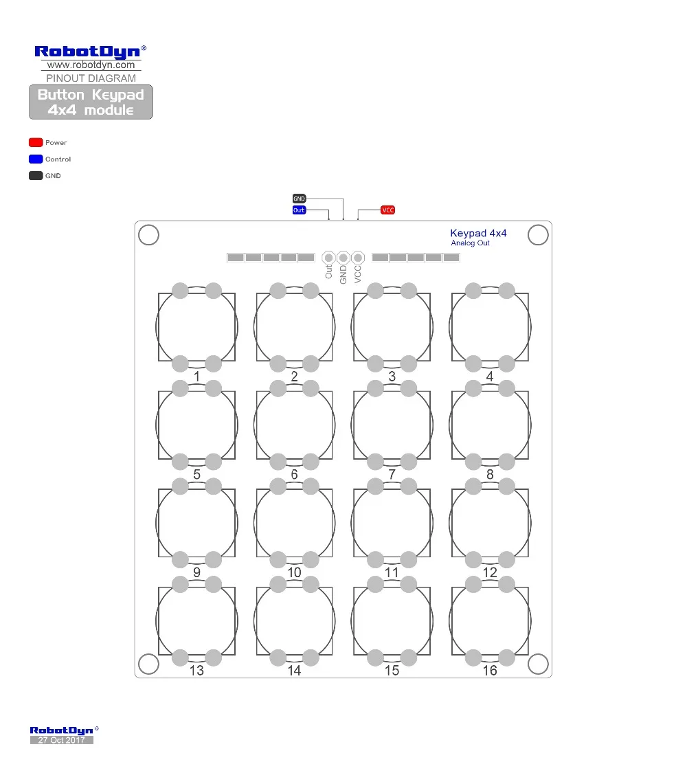 PINOUT==0G-00004912==Mod-ButtonKeypad4x4