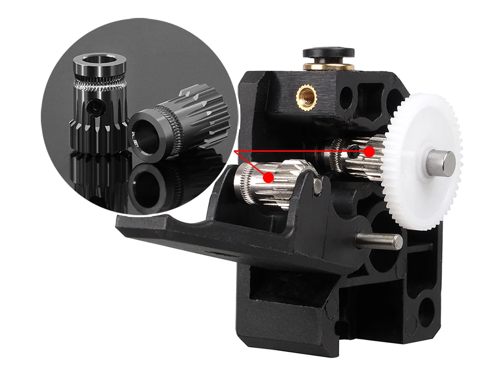 Atualização Bowden, Extrusora DDB, Filamento para Ender3, CR10, MK8, 1,75 milímetros
