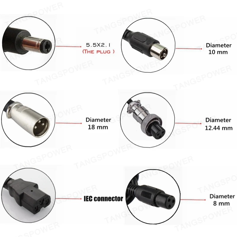 29.4V 3A Lithium Battery Charger For 7Series Li-ion Battery Pack 24V Charger For 29.4V3A Power Tool Silent Charging