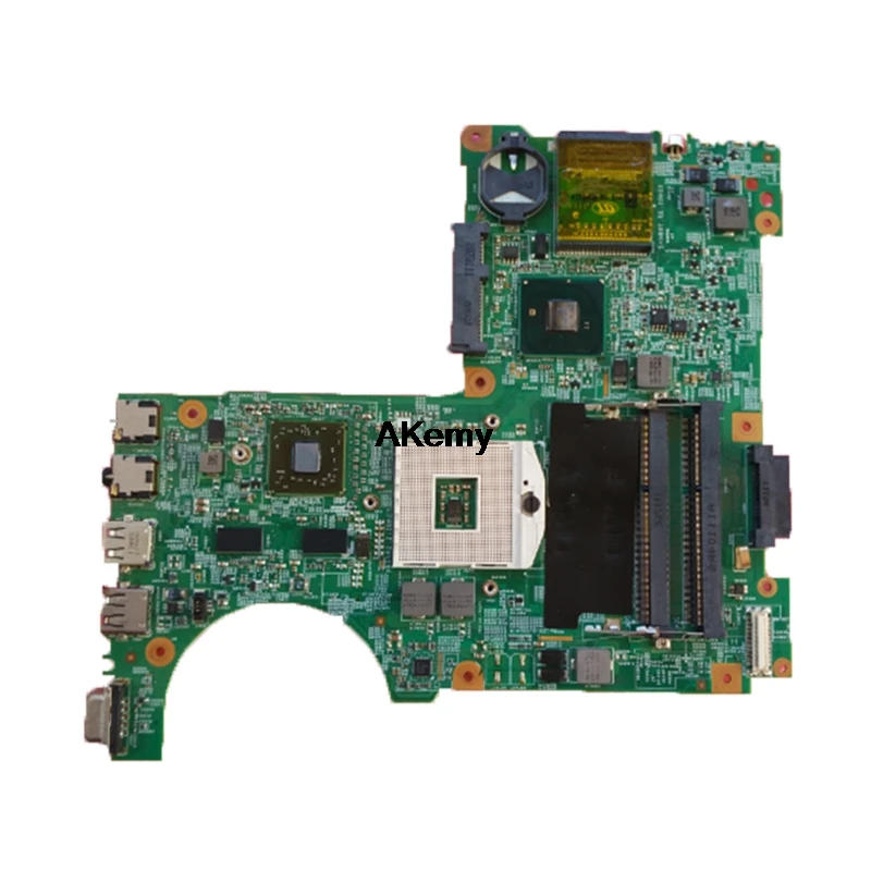 N4030 материнская плата для ноутбука DELL N4030-192 N4030 Материнская плата ноутбука 0H38DX PGA989 HM57 DDR3 HD 530v