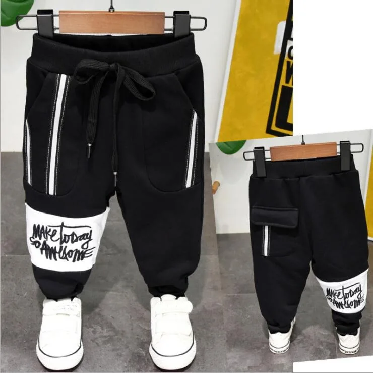 

New Children Clothing Boys girls Spring Autumn Pants Long Trousers For Boys Pants Kids Clothes 2-6Years