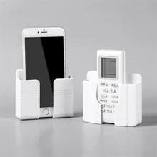 Multifunction Mobile Phone Charging Organizer Storage Box Wall Mounted Remote Control Holder Stand Plug Wall Holder Tool Multifunction Mobile Phone Charging Organizer Storage Box Wall Mounted Remote Control Holder Stand Plug Wall Holder Tool