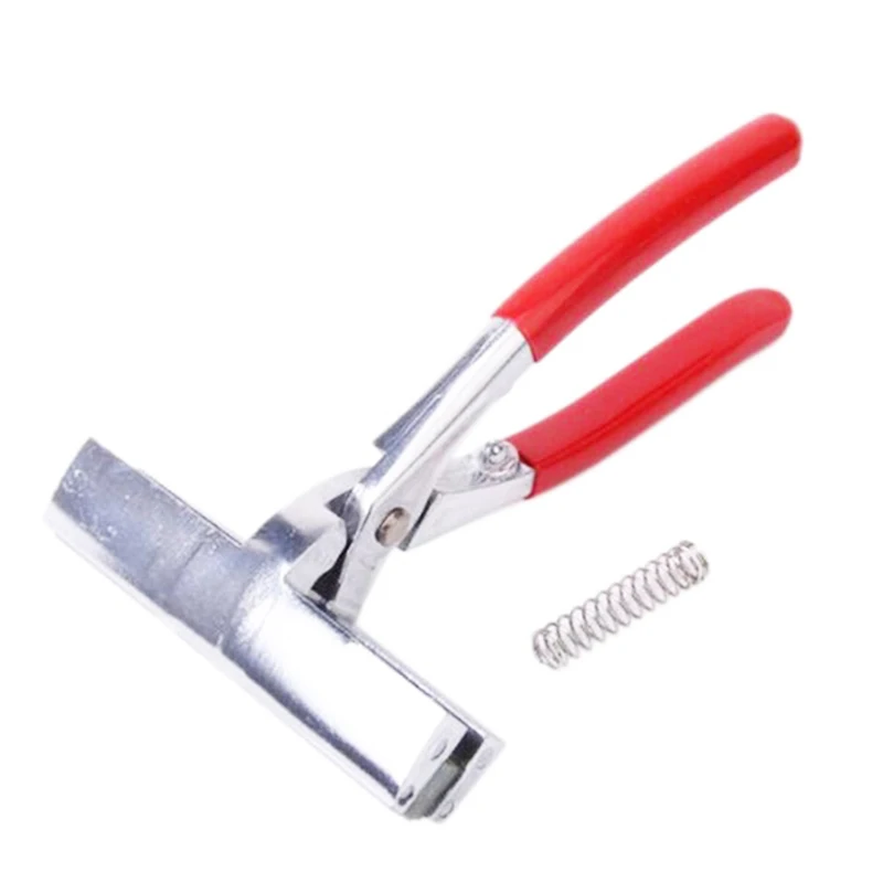 Günstige New 12cm Öl Malerei Zangen, Rot Griff Clamp Tuch Gestreckt Leinwand Zangen, Malerei Stretch Stoff Clamp Zange Kunst Liefert