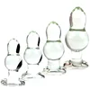 4.5/5./6/7Diameter Transparent Crystal Glass Anal Butt Plug Expander Dildo Anal GSpot Stimulation Female Masturbation Erotic Toy 1