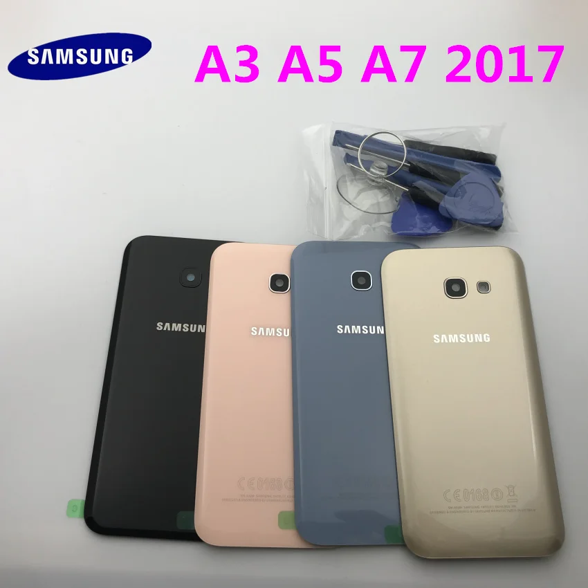 Крышка батарейного отсека SAMSUNG Galaxy A3/A5/A7 2017 A320 A520 A720 | Мобильные телефоны и
