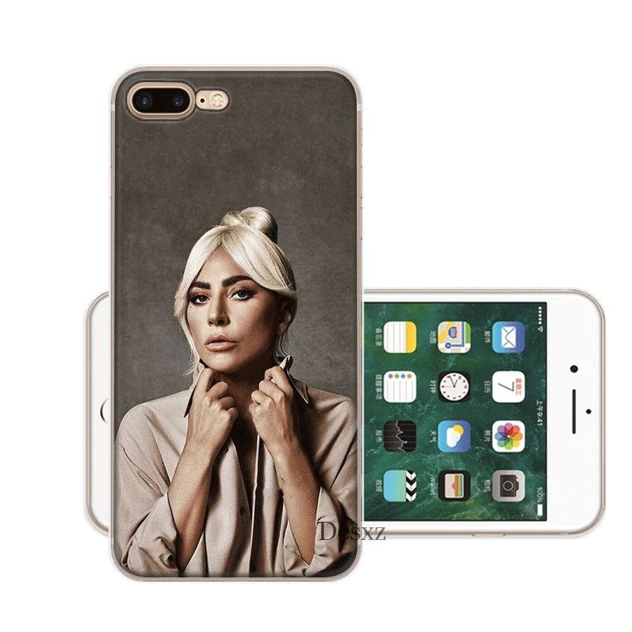 Чехол для мобильного телефона из ТПУ для iPhone 11 Pro X XS Max iPhone XR 6 6S 7 8 Plus 5 5S SE, чехол для леди Gaga Cool