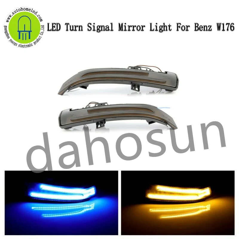 

2x Turn Signal Blinker Rearview Mirror light lamp Indicator for Benz A-Class W176 W204 W212 W221 W212 W204 W246 X156 C204 C117