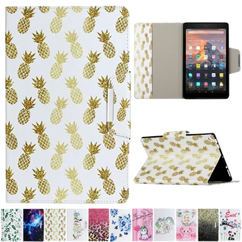 

Coque For Amazon HD10 HD 10 Case Cartoon Unicorn Leather Cover For Amazon Kindle Fire HD10 HD 10 2015 2017 10.0 inch Cover Cases