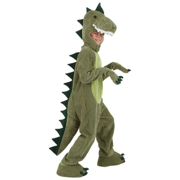 

Dinosaur Child T-rex Halloween Cosplay Costume Kids Soft And Cushy Little Dino Suit Fearsome To Be A Real Life Monster Parties