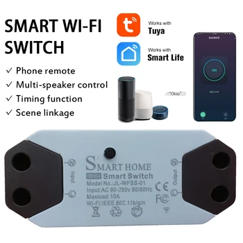 

Smart Wifi Switch Remote Controller Supprot Alexa Google Home Voice Remote Work With Tuyasmart & Smartlife APP Smart Home