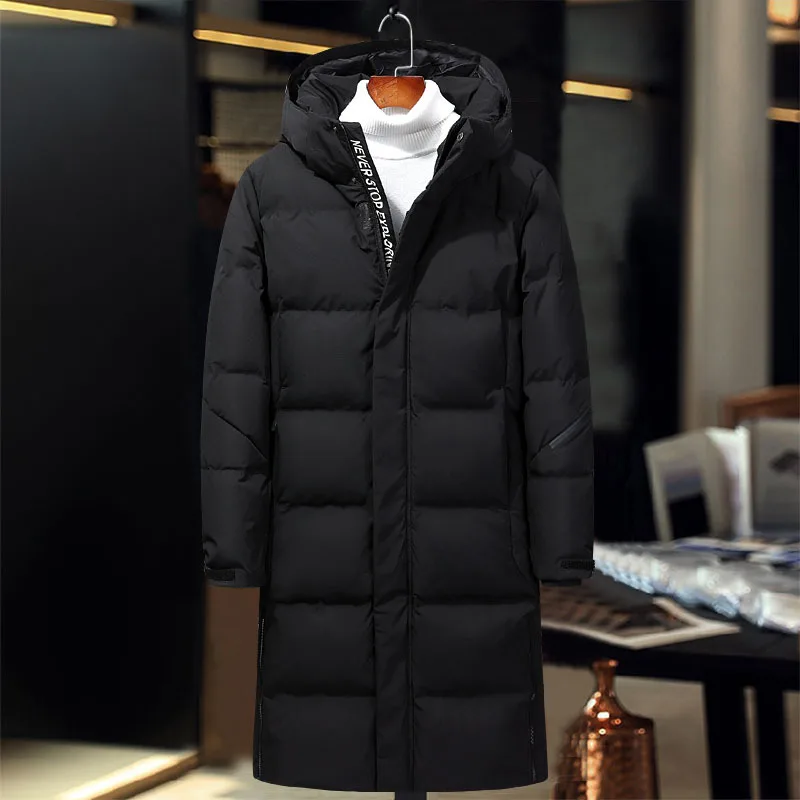 New arrival men's down jackets black 